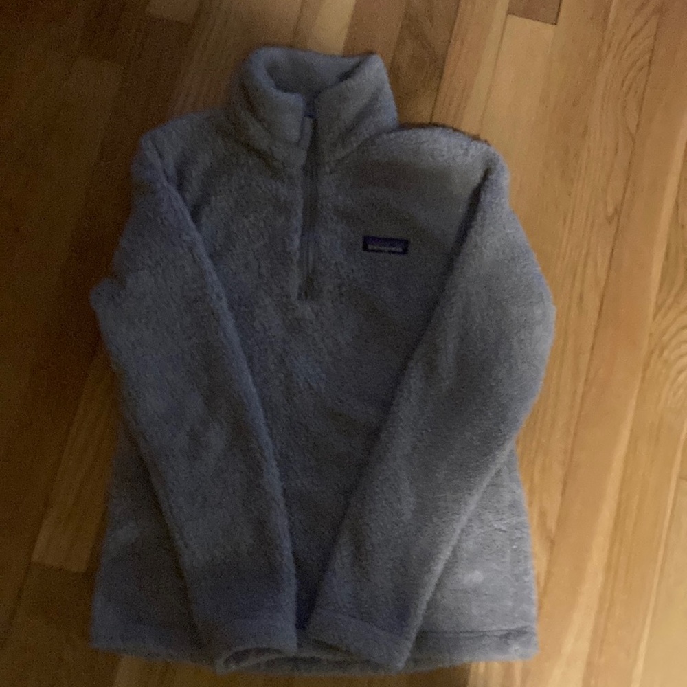 Patagonia Gray Fleece Pullover